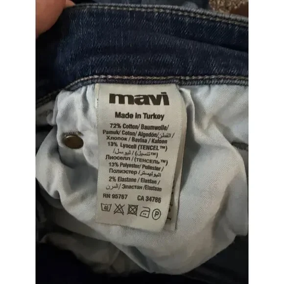 MAVI Jake slim leg men's jeans size 30x32 - Picture 6 of 7